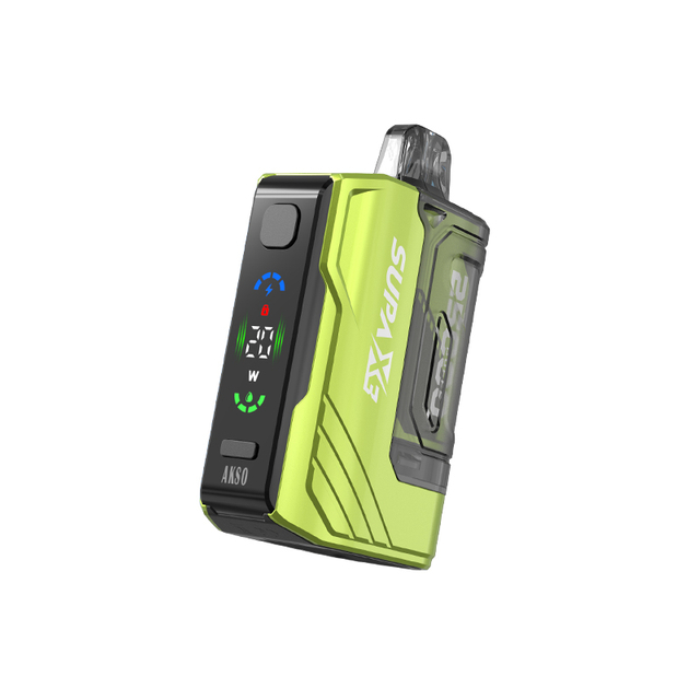 SUPA X3 - 25K Puffs Prefilled Pod -Variable Wattage- One Button Boost Mode- Refillable Pod Option