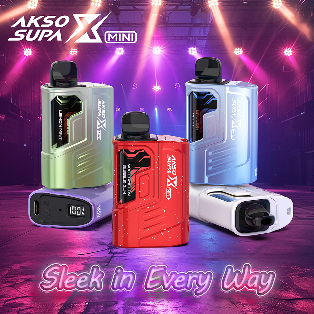 SUPA X Mini - A Super-compact Vape Pod Delivering An Incredibly Smooth And Rich Flavor