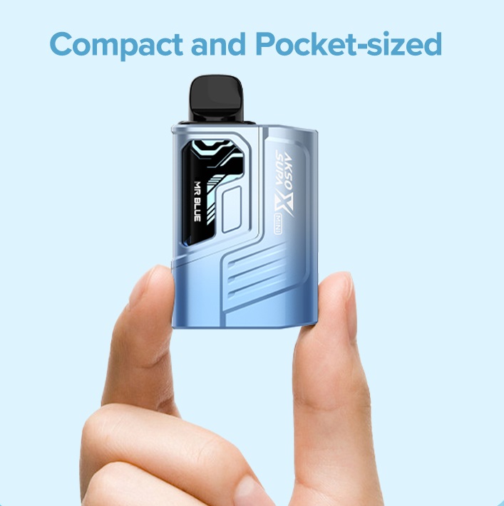 SUPA X Mini Vape Pod - Pocket-sized- Mesh Coil - Battery Display - Silky Smooth