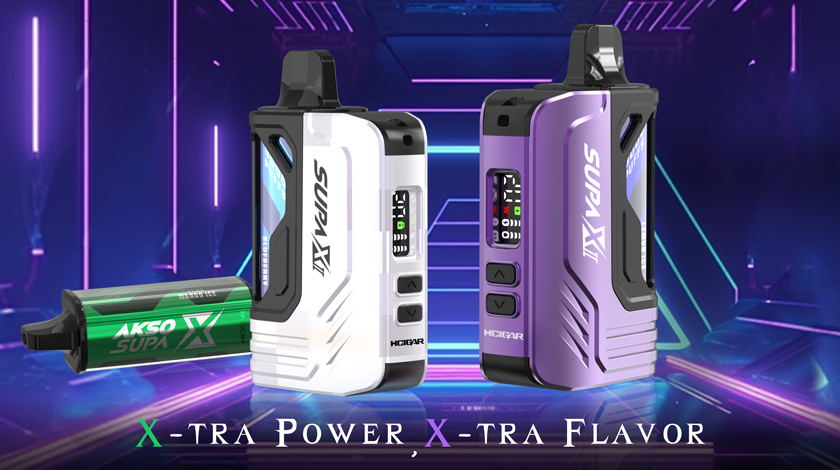 HCIGAR Unveils the Next-Level SUPA X Series Vape Device: Smart Features, Variable Wattage, and Enhanced Safety