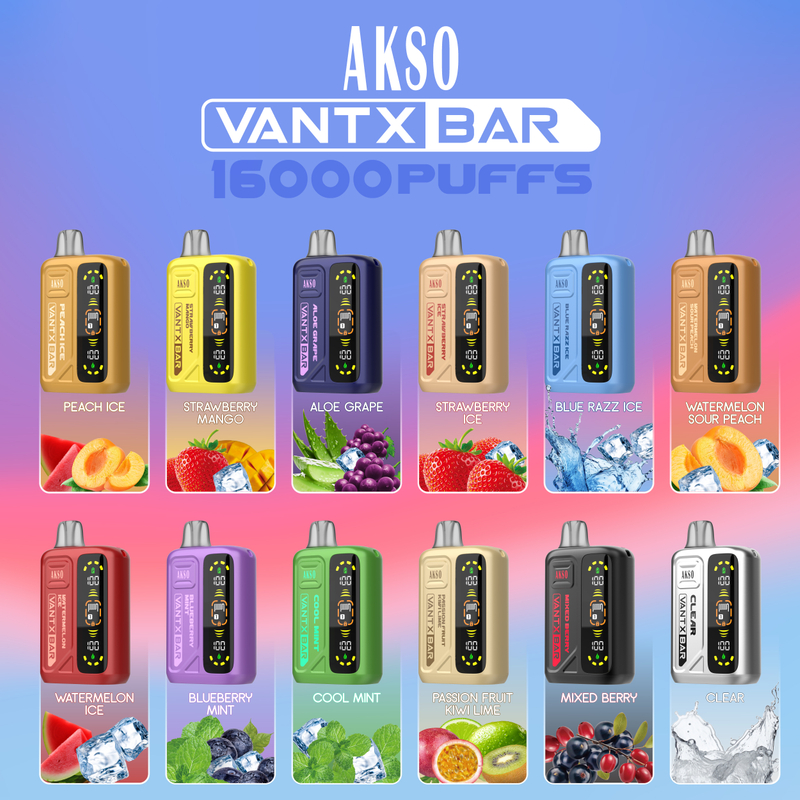 HCigar AKSO VANTX 16000 PUFF 650mAh