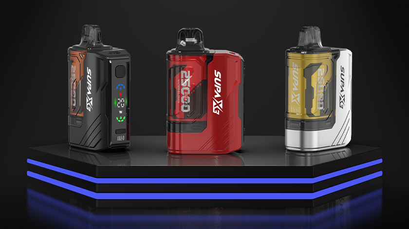 AKSO Is Proud to Launch the SUPA X3: The Ultimate Pod Kit