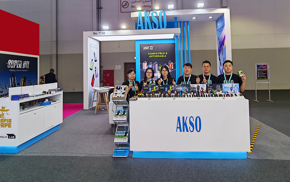 AKSO Shines at the World’s Largest Vape Fair