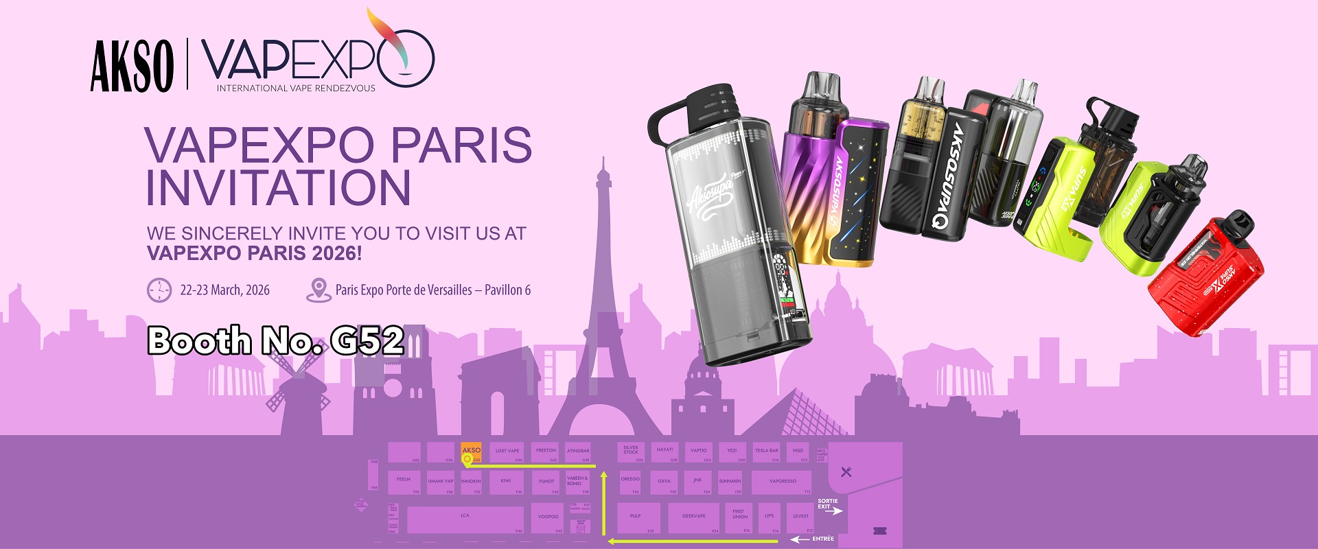 VAPEXPO PARIS INVITATION